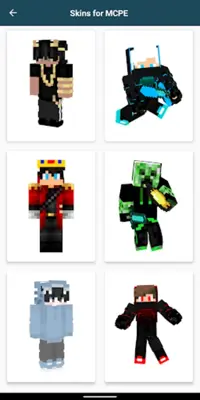 Boys Skins for Minecraft PE android App screenshot 3