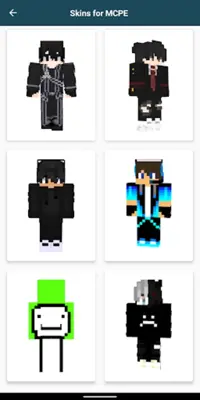 Boys Skins for Minecraft PE android App screenshot 4