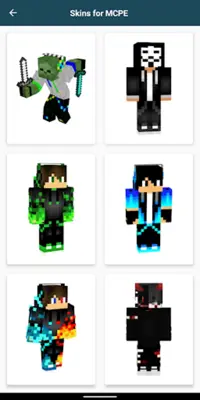 Boys Skins for Minecraft PE android App screenshot 7